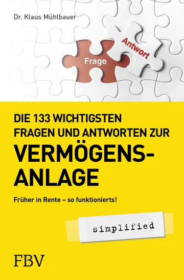 Buchcover: Die 133 wichtigsten Fragen und Antworten zur Vermögensanlage simplified