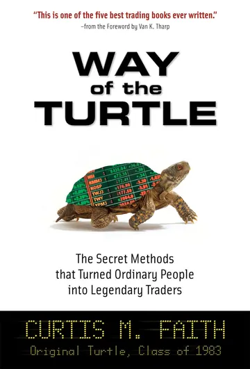 Book cover: Way of the Turtle