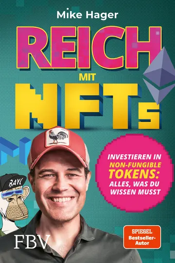 Buchcover: Reich mit NFTs