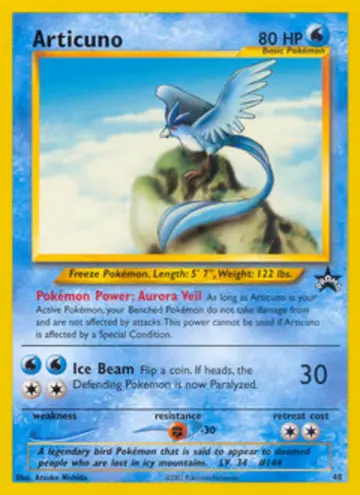 PSA 10 Pokémon Arktos #48 — Wizards Black Star Promos (2002)