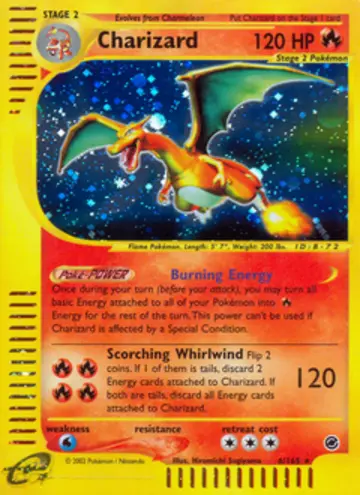 PSA 10 Pokémon Charizard #6 — Expedition (2002)
