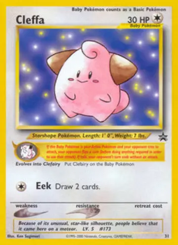 PSA 10 Pokémon Pii #31 — Wizards Black Star Promos (2001)