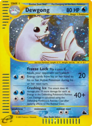 PSA 10 Pokémon Jugong #H6 — Skyridge (2003)