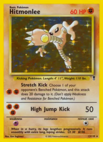 PSA 10 Pokémon Kicklee #13 — Legendary Collection (2002)
