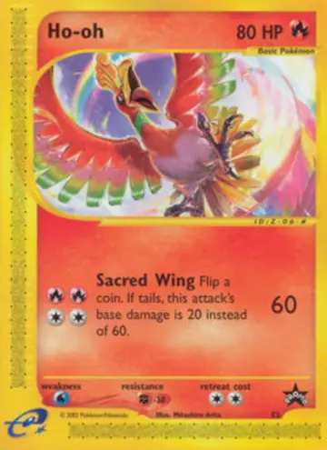 PSA 10 Pokémon Ho-oh #52 — Wizards Black Star Promos (2002)