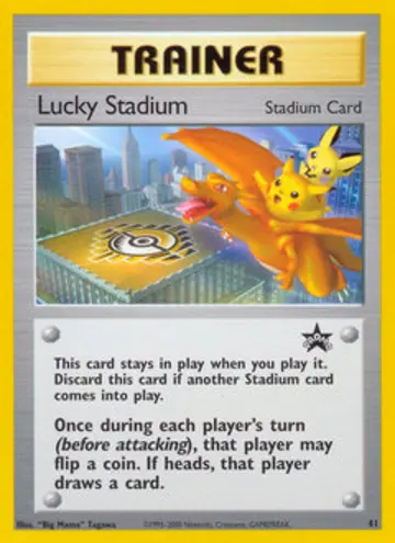PSA 10 Pokémon Lucky Stadium #41 — Wizards Black Star Promos (2001)