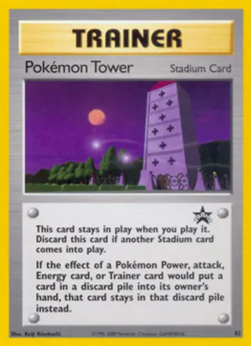 PSA 10 Pokémon Pokémon-Turm #42 — Wizards Black Star Promos (2001)