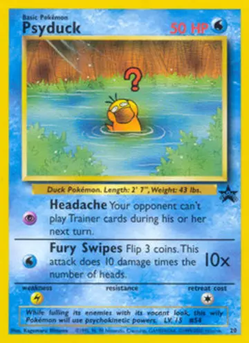 PSA 10 Pokémon Enton #20 — Wizards Black Star Promos (2000)