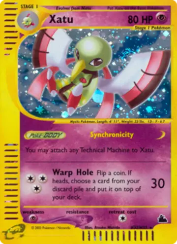 PSA 10 Pokémon Xatu #H32 — Skyridge (2003)